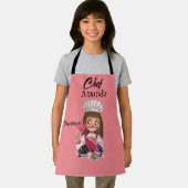 Een Kinder roze Schort (Insitu)