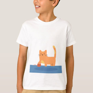 Een kinder T-shirt met een afbeelding van een spel