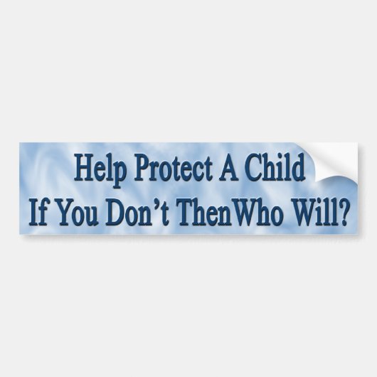 Een kinderarts beschermen bumpersticker (Voorkant)