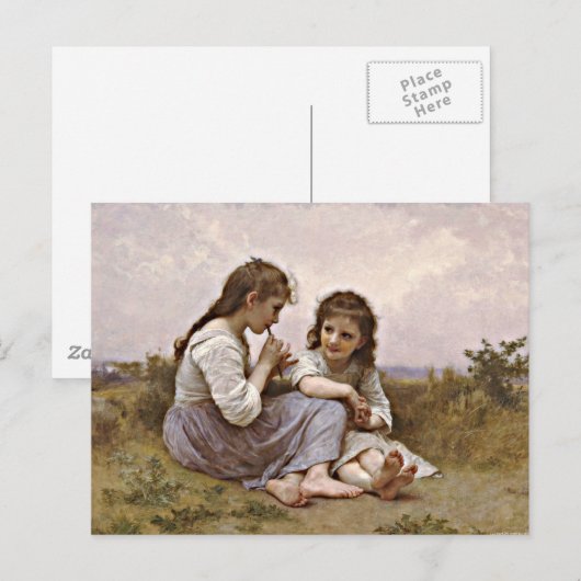 Een kinderdagverblijf briefkaart (Voorkant / Achterkant)