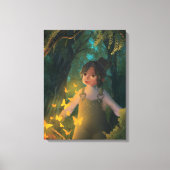 Een kinderlijke Vonk Canvas Afdruk (Voorkant)