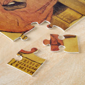 Een kindertuin Jigzaag Puzzle Legpuzzel (Zijkant)