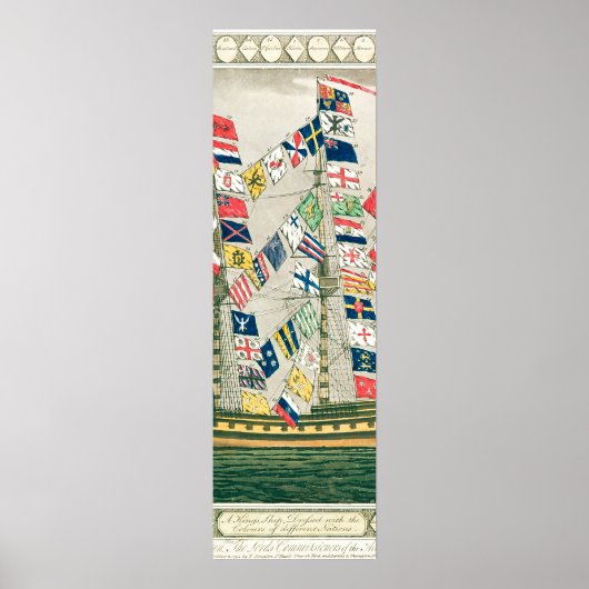 Een King's Ship Poster (Voorkant)