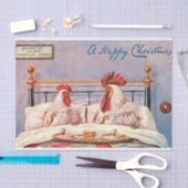 Een kip kerst tissuepapier (Craft)