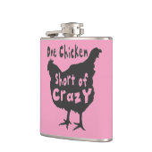 Één Kip Tekort aan Crazy Heupfles (Links)