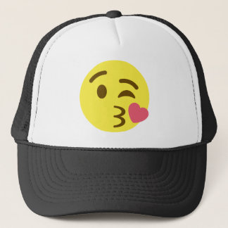 Een Kiss Emoji Trucker Hat blazen Trucker Pet