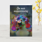 EEN KISS OF TWEE OP ONS "JUBILEUM" KAART (Gele Bloem)