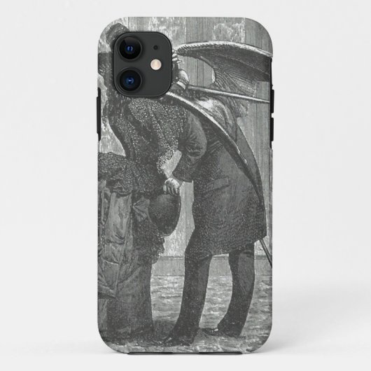 Een Kiss Victoriaans Bat/Vampire Costume iPhone 5  Case-Mate iPhone Case (Achterkant)