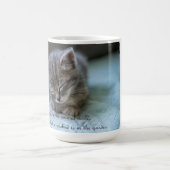 Een kitten is een rosebud mok (Center)