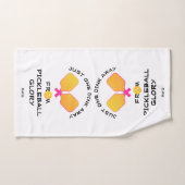 EEN KLAP VERWIJDERD VAN DE ROEM Pickleball Handdoek (Handdoek)