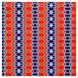Een klassiek bloemig kleurrijk stofpatroon ontwerp stof