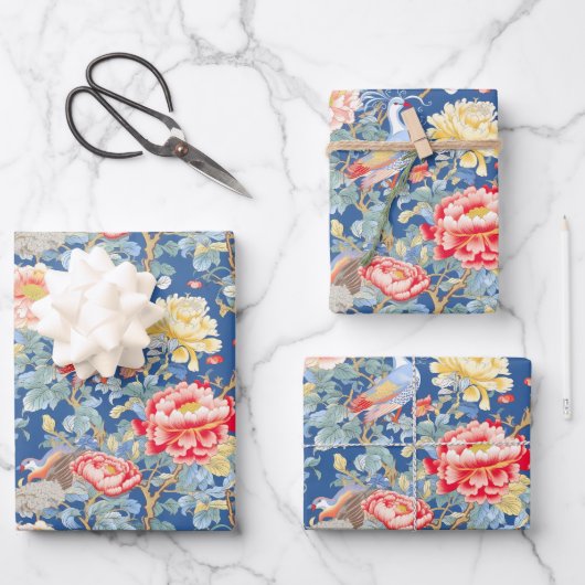 Een klassiek Chinoserie-ontwerp 11 Inpakpapier Vel (Voorkant)