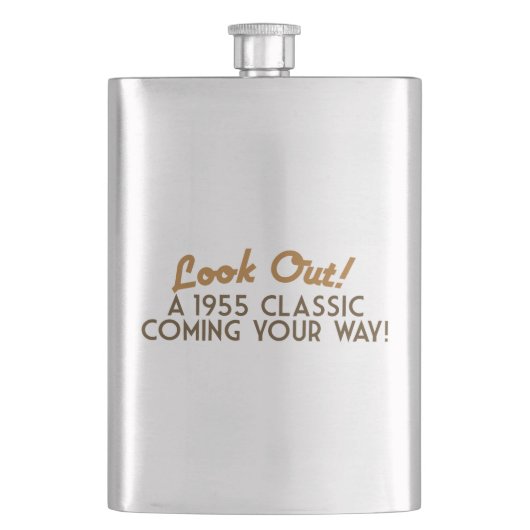 Een Klassiek die je op weg komt Heupfles (Voorkant)