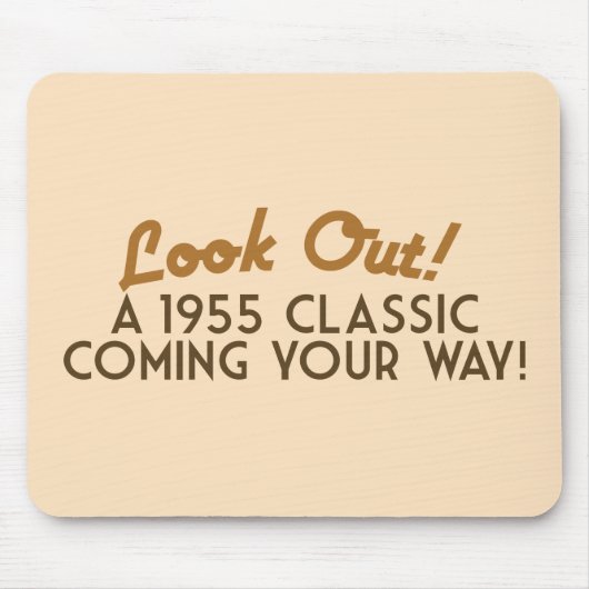 Een Klassiek die je op weg komt Muismat (Voorkant)