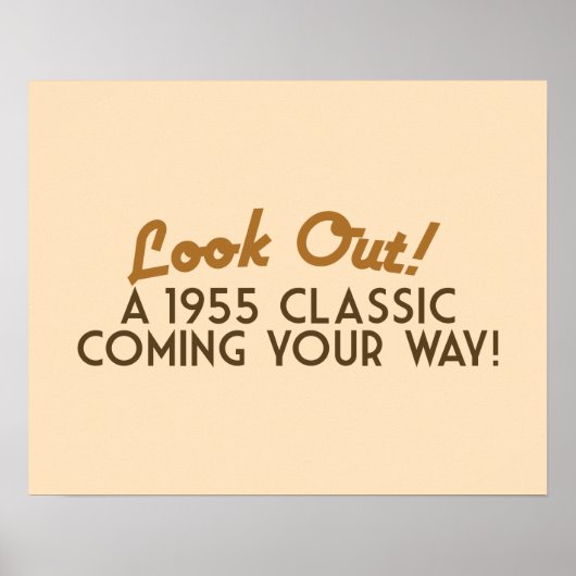 Een Klassiek die je op weg komt Poster (Voorkant)