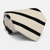 Een klassiek gestreept stropdas (Opgerold)