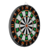 Een klassiek spel van Darts Shamrocks Ierse kleure Dartbord (Voorkant Links)