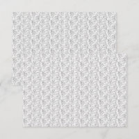 Een klassiek zwart-wit bloemmotief, illustra