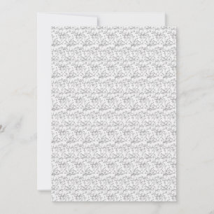 Een klassiek zwart-wit bloemmotief, illustra kaart