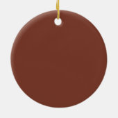 Een  klassieke auto kerstboom Ornament (Achterkant)