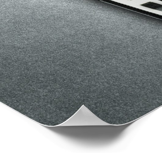 Een klassieke microfoon poster (Hoek)