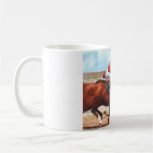 Een klassieke mok voor de paardenliefhebber. (Links)