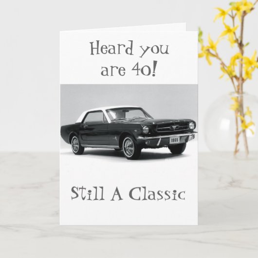 ****EEN KLASSIEKE OMWISSELING 40*** TOEGEPASTE MAA KAART (Gele Bloem)