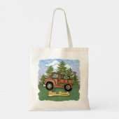 Een Klassieke Oude Takelwagen Tote Bag (Achterkant)