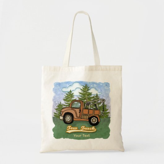 Een Klassieke Oude Takelwagen Tote Bag (Voorkant)