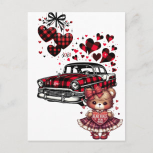 EEN KLASSIEKE VALENTIJNSLIEFDE VOOR JOU 2 BRIEFKAART