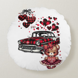 EEN KLASSIEKE VALENTIJNSLIEFDE VOOR JOU 2 ROND KUSSEN