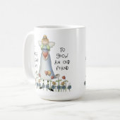 Een klassieke witte Mok kweken (Voorkant links)