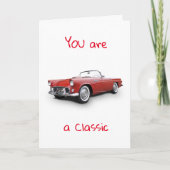 EEN "KLASSIEKER" WORDT "60! KAART (Voorkant)