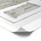 Een kleermaker-workshop en -patronen, van de 'Ency Poster (Hoek)