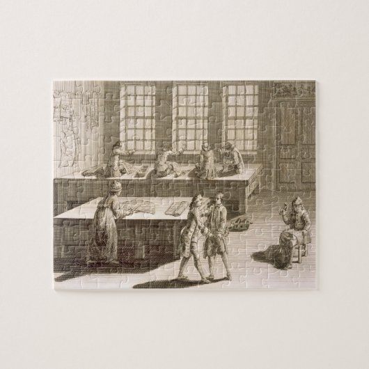 Een kleermakerij van de "Encyclopedie des Sc" Legpuzzel (Horizontaal)