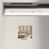Een kleermakerij van de "Encyclopedie des Sc" Magneet (Insitu (Vaatwasser))