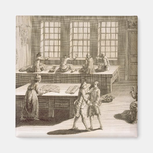 Een kleermakerij van de "Encyclopedie des Sc" Magneet (Voorkant)