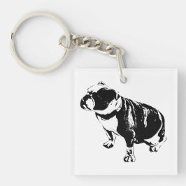 Een Klein Anker Sleutelhanger
