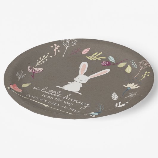 Een klein Baby shower Bord (Gekanteld)