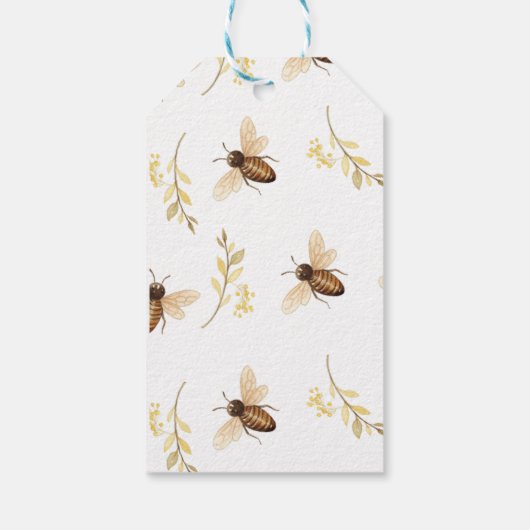 Een klein Baby shower Cadeaulabel (Achterkant)