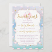 Een klein Baby shower Kaart (Voorkant)