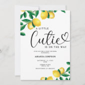 Een klein baby shower kaart (Voorkant)