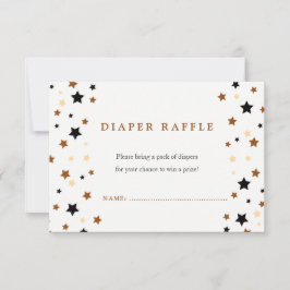 Een klein Baby shower luidoperverkeer Kaart