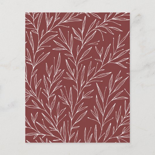 Een klein Baby shower met zonnebloempjes (Achterkant)