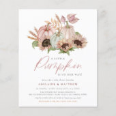 Een klein Baby shower met zonnebloempjes (Voorkant)