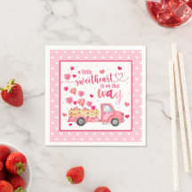 Een klein Baby shower Napkin