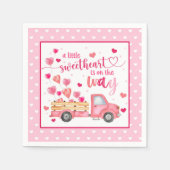 Een klein Baby shower Napkin Servet (Voorkant)