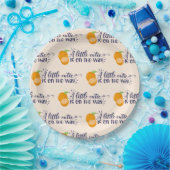 Een klein Baby shower Papieren Bordje (Feest)