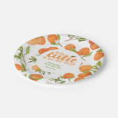 Een klein Baby shower Papieren Bordje (Gekanteld)