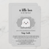 Een klein Baby shower per mail Kaart (Voorkant / Achterkant)